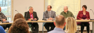 MWMO commissioners at a board meeting in 2015.
