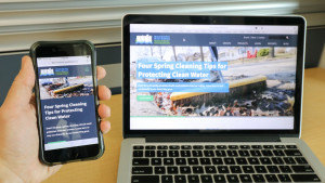 The new MWMO website, displayed on a smartphone and a laptop screen.