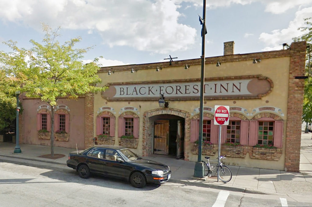 A Google Street View image of the Black Forest Inn.