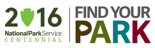 NPS Centennial Find Your Park logo
