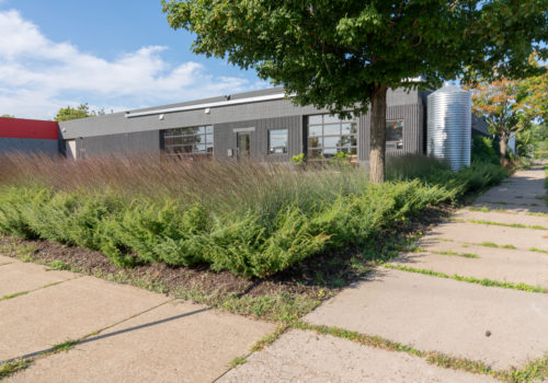 Fourth Street Guild's landscaping in 2019.