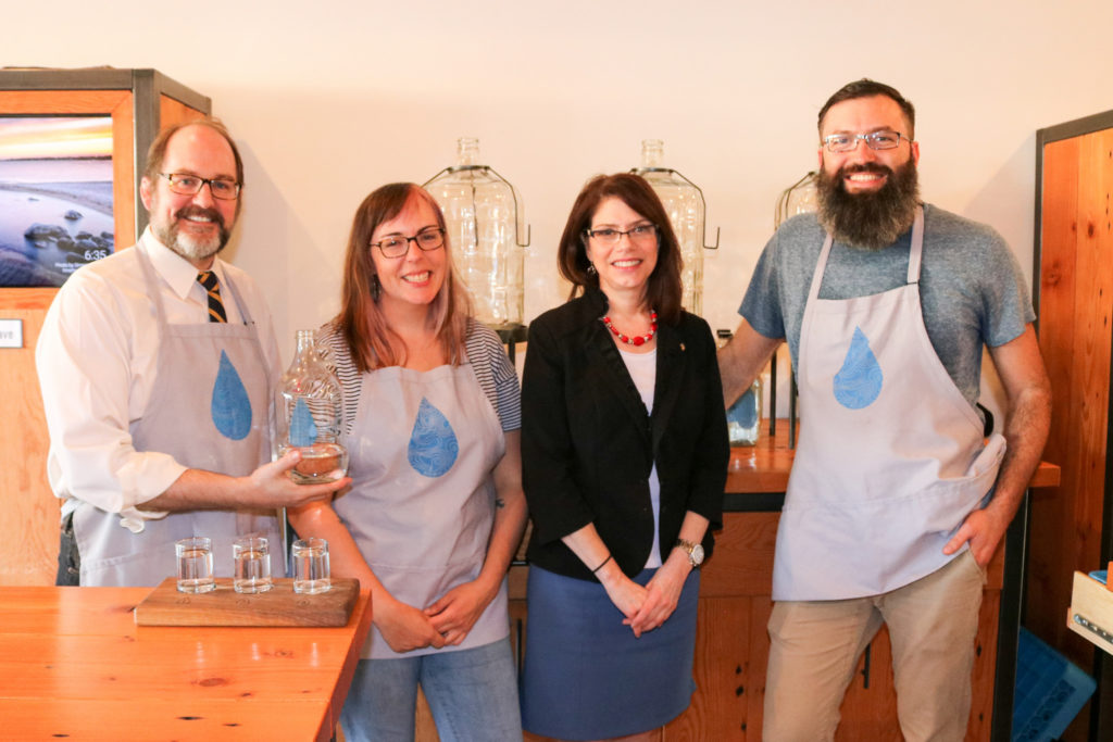 Water Bar's new location.