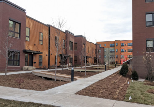 EcoVillage Apartments in the Hawthorne Neighborhood in North Minneapolis.