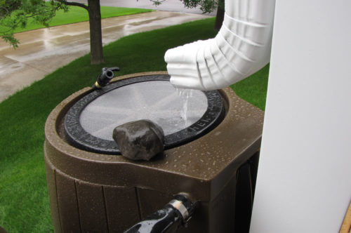 Rainbarrels are a great way to turn your stormwater runoff into a resource, and they're on sale right now.