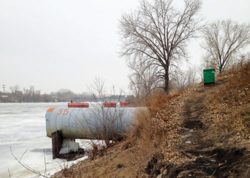 The 1NE Stormwater Outfall.