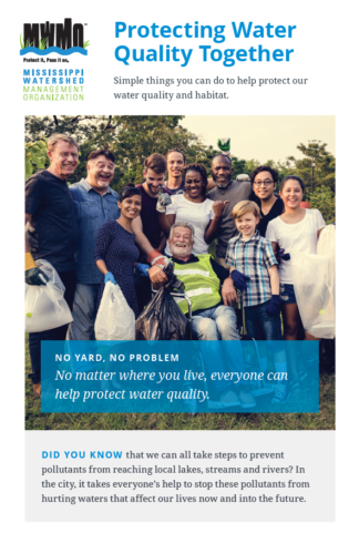 Protecting Water Quality Together Brochure Cover