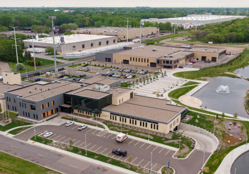 Fridley Civic Campus Aerial View